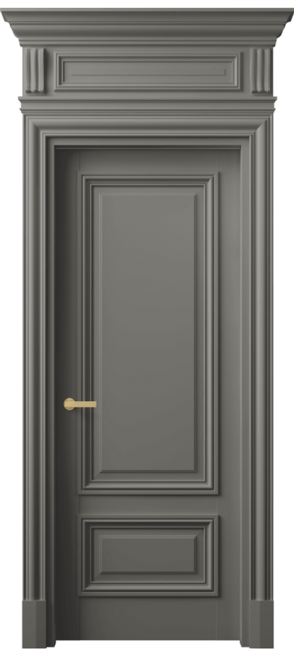 Межкомнатная дверь Антик 7307 Матовый классический серый  Цена 238940 сом | Volhovec