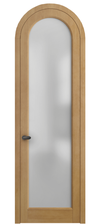 Межкомнатная дверь Палаццо 6814 Бук натуральный матовый Сатинированное стекло Цена 255290 сом | Volhovec