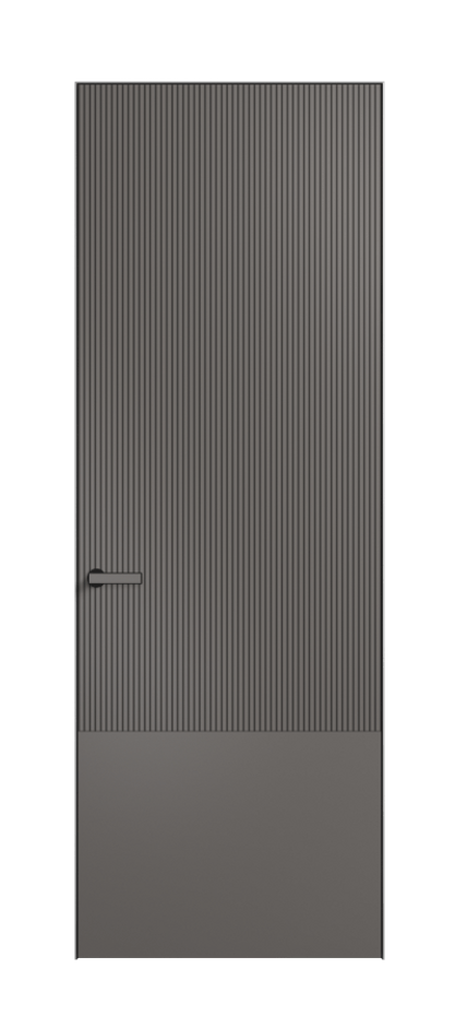 Межкомнатная дверь Velvet АКП 8203 Матовый классический серый. Цена 97100  | Volhovec