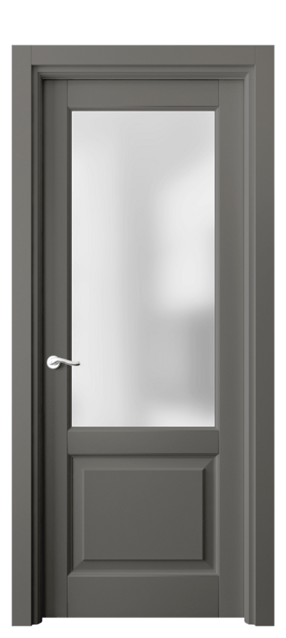 Дверь межкомнатная Лигнум 0740 Матовый классический серый Сатинированное стекло Гладкий наличник МКЛС Цена 138460 сом Наличники уже входят в базовый комплект. Фабрика дверей Волховец 8 (800) 551 43 19 Межкомнатная дверь Лигнум 0740 Матовый классический серый Сатинированное стекло Цена 138460 сом | Volhovec