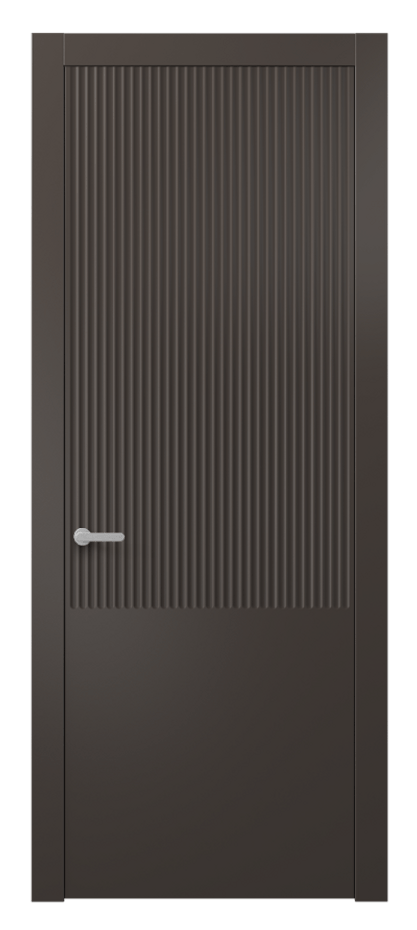 Межкомнатная дверь Альба АКП 8646 Матовый антрацит  Цена 77890 сом | Volhovec
