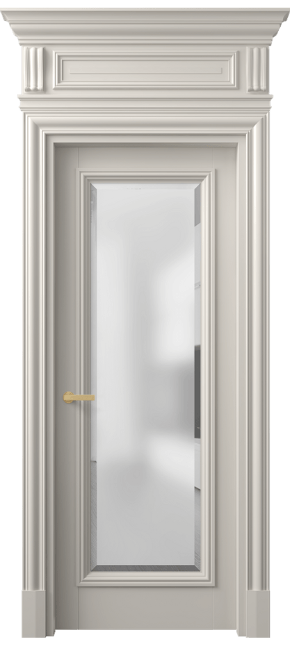 Дверь межкомнатная Антик 7300 Матовый облачно-серый Сатинированное стекло с фацетом КЭП + Объёмный фриз + Карниз МОС Цена 236320 сом Наличники уже входят в базовый комплект. Фабрика дверей Волховец 8 (800) 551 43 19 Межкомнатная дверь Антик 7300 Матовый облачно-серый Сатинированное стекло с фацетом Цена 236320 сом | Volhovec