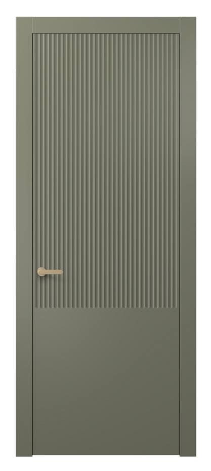 Межкомнатная дверь Alba АКП 8646 Матовый оливковый тёмный  Цена 77890 сом | Volhovec