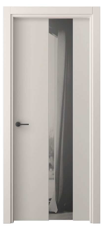 Межкомнатная дверь Freedom 4226 ПЭТ светло-серый Двустороннее серое зеркало, триплекс Цена 58970 сом | Volhovec