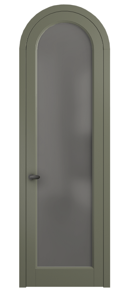 Дверь межкомнатная Palazzo 6814 Матовый оливковый тёмный Сатинированное серое стекло, триплекс 0536R МОТ Цена 182230 сом Наличники уже входят в базовый комплект. Фабрика дверей Волховец 8 (800) 551 43 19 Межкомнатная дверь Palazzo 6814 Матовый оливковый тёмный Сатинированное серое стекло, триплекс Цена 182230 сом | Volhovec