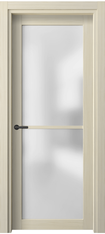 Межкомнатная дверь Нео 2108 Молочный ясень Сатинированное стекло Цена 43420 сом | Volhovec