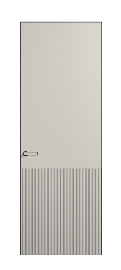 Межкомнатная дверь Velvet ПУ 8204 Матовый облачно-серый. Цена 117750  | Volhovec