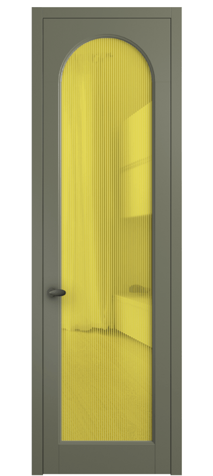 Дверь межкомнатная Палаццо 6804 Матовый оливковый тёмный Рифлёное желтое стекло "Дюна", триплекс 0536 МОТ Цена 150010 сом Наличники уже входят в базовый комплект. Фабрика дверей Волховец 8 (800) 551 43 19 Межкомнатная дверь Палаццо 6804 Матовый оливковый тёмный Рифлёное желтое стекло "Дюна", триплекс Цена 150010 сом | Volhovec