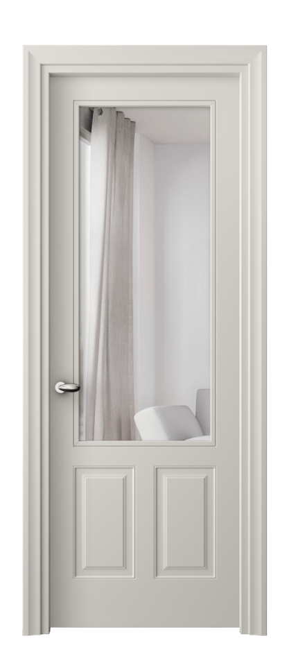 Межкомнатная дверь Esse 8522 Матовый облачно-серый Двустороннее зеркало, триплекс Цена 84210 сом | Volhovec