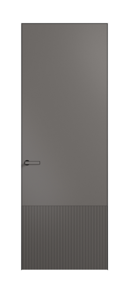Межкомнатная дверь Velvet 8202 Матовый классический серый. Цена 89090  | Volhovec