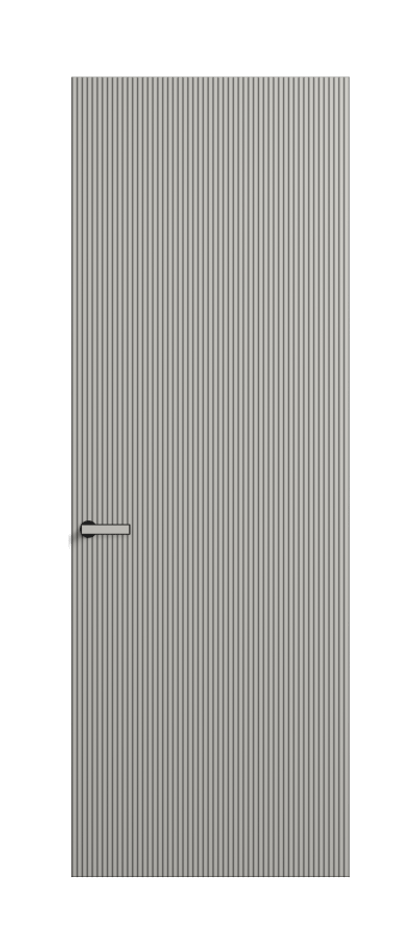 Дверь межкомнатная Velvet 8201 Матовый серый. Скрытый короб Черный Цена 68220 . Фабрика дверей Волховец 8 (800) 551 43 19 Межкомнатная дверь Velvet 8201 Матовый серый. Цена 68220 | Volhovec