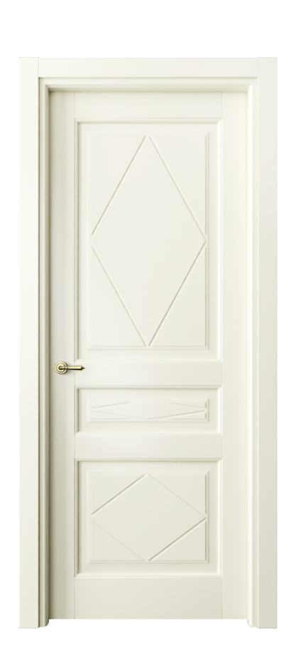 Межкомнатная дверь Тоскана Ромбо 6345 Матовый молочно-белый  Цена 151710 сом | Volhovec