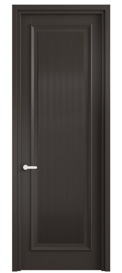 Дверь межкомнатная Шарм 6711 Матовый антрацит Узкий классический наличник МАН Цена 142250 сом Наличники уже входят в базовый комплект. Фабрика дверей Волховец 8 (800) 551 43 19 Межкомнатная дверь Шарм 6711 Матовый антрацит Цена 142250 сом | Volhovec