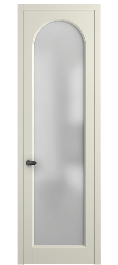 Межкомнатная дверь Палаццо 6804 Матовый молочно-белый Сатинированное стекло Цена 141270 сом | Volhovec