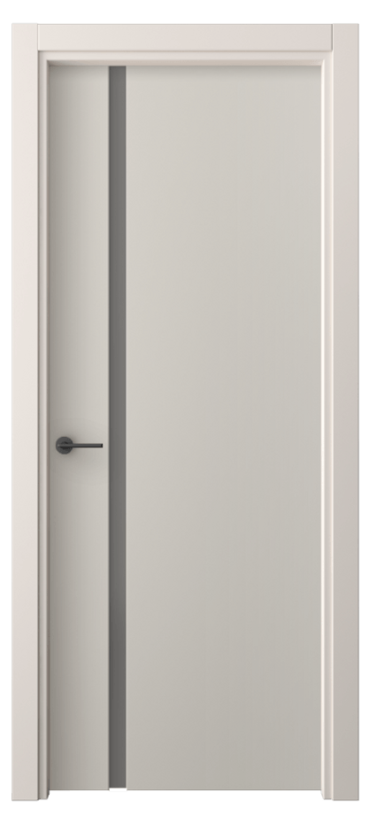 Межкомнатная дверь Freedom 4222 ПЭТ светло-серый Сатинированное серое стекло, триплекс Цена 56050 сом | Volhovec