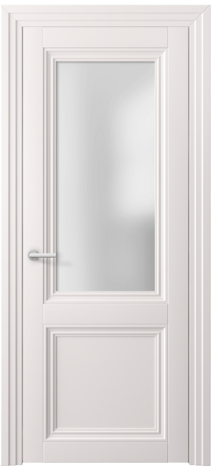 Межкомнатная дверь Centro 2524 ПЭТ кремово-серый Сатинированное стекло Цена 54740 сом | Volhovec