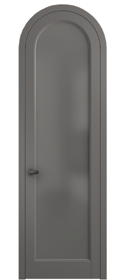 Межкомнатная дверь Палаццо 6814 Матовый классический серый Сатинированное серое стекло, триплекс Цена 182230 сом | Volhovec