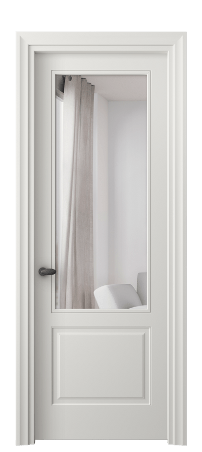 Межкомнатная дверь Esse 8552 Матовый серый Двустороннее зеркало, триплекс Цена 67470 ₽ | Volhovec