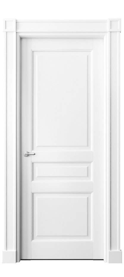 Межкомнатная дверь Тоскана Плано 6305 Матовый белоснежный  Цена 199380 сом | Volhovec