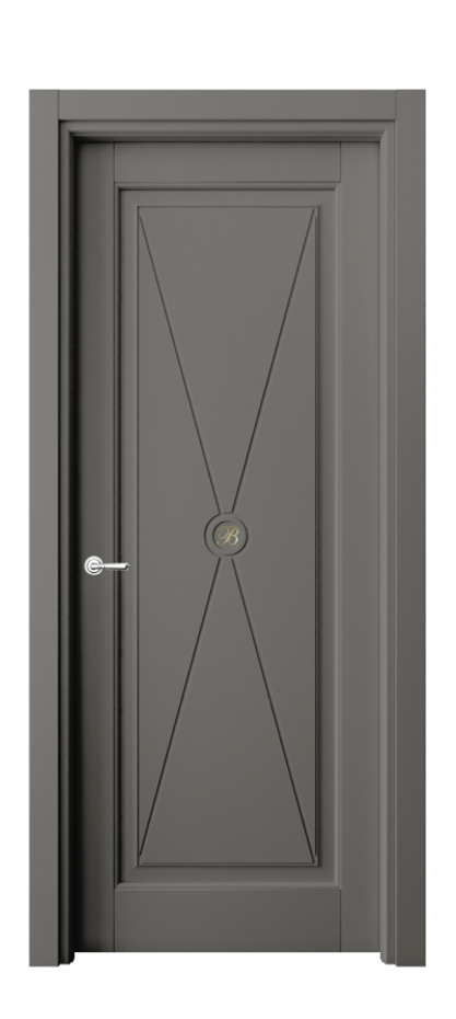 Межкомнатная дверь Тоскана Литера 6361 Матовый классический серый  Цена 159280 сом | Volhovec