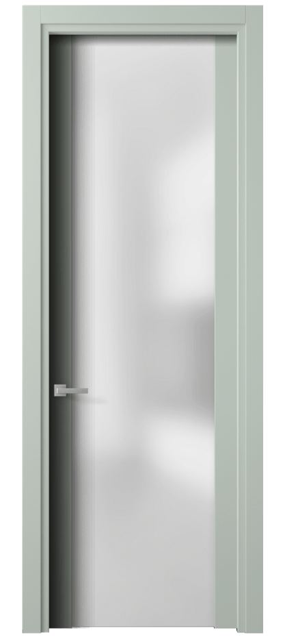 Дверь межкомнатная Planum 4114 Матовый белоснежный Сатинированное стекло Гладкий наличник МБЛ Цена 105560 сом Наличники уже входят в базовый комплект. Фабрика дверей Волховец 8 (800) 551 43 19 Межкомнатная дверь Planum 4114 Матовый белоснежный Сатинированное стекло Цена 105560 сом | Volhovec