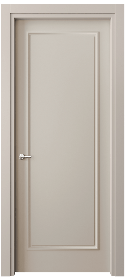 Межкомнатная дверь Paris 8101 Матовый светло-бежевый  Цена 79870 сом| Volhovec