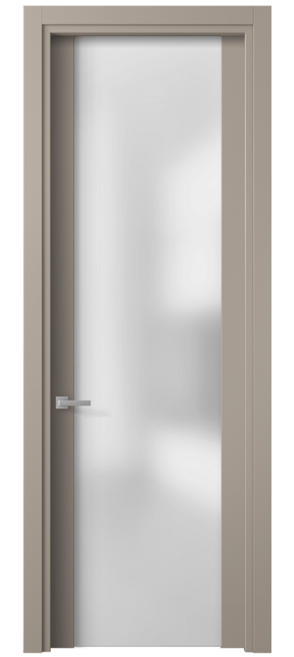 Дверь межкомнатная Planum 4114 Матовый бисквитный Сатинированное стекло Гладкий наличник МБСК Цена 9045480 so'm Наличники уже входят в базовый комплект. Фабрика дверей Волховец 8 (800) 551 43 19 Межкомнатная дверь Planum 4114 Матовый бисквитный Сатинированное стекло Цена 9045480 so'm | Volhovec