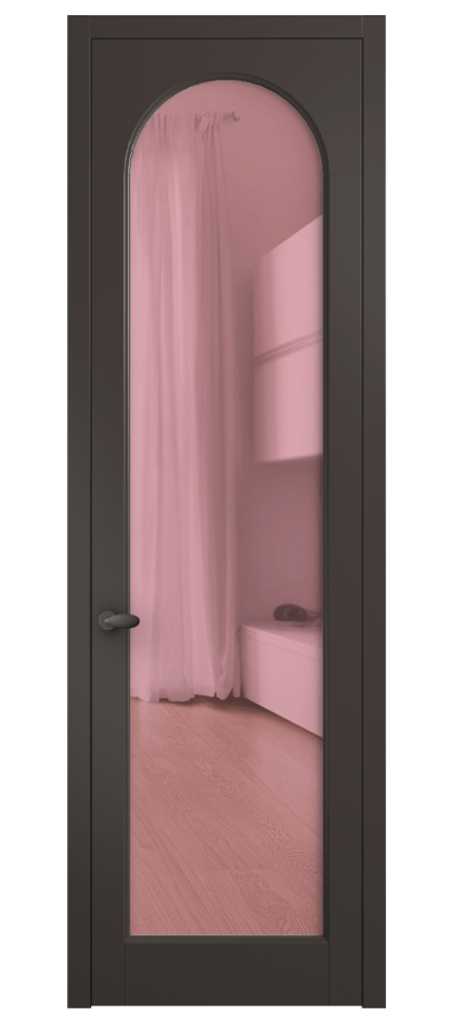 Дверь межкомнатная Palazzo 6804 Матовый антрацит Прозрачное розовое стекло, триплекс 0536 МАН Цена 141270 сом Наличники уже входят в базовый комплект. Фабрика дверей Волховец 8 (800) 551 43 19 Межкомнатная дверь Palazzo 6804 Матовый антрацит Прозрачное розовое стекло, триплекс Цена 141270 сом | Volhovec