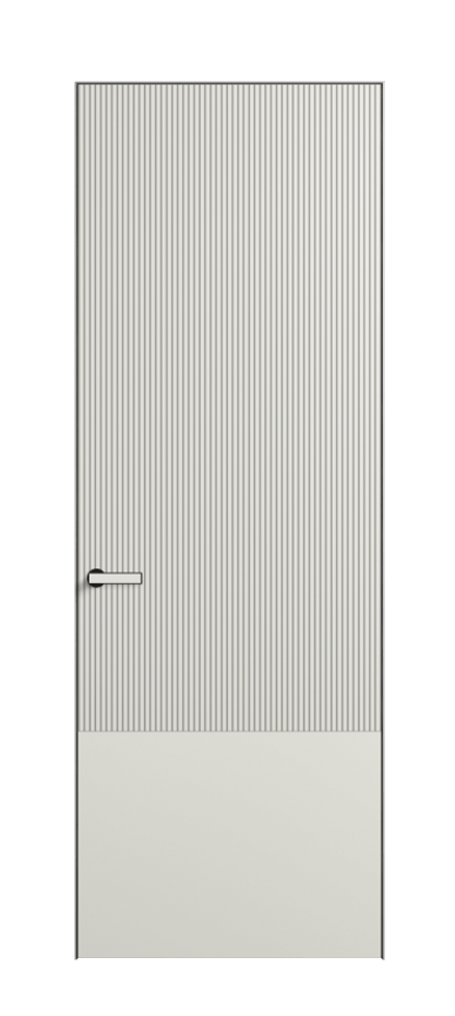 Межкомнатная дверь Вельвет АКУ 8203 Матовый жемчужный. Цена 127210  | Volhovec