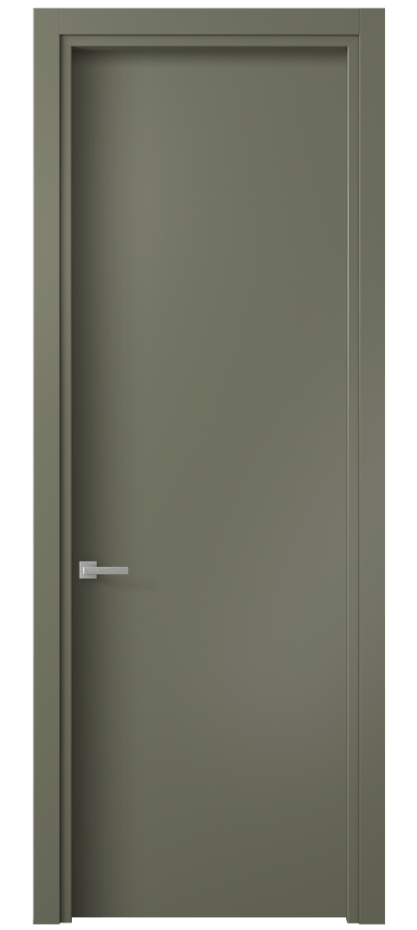 Дверь межкомнатная Планум 0010 Матовый оливковый тёмный Гладкий наличник МОТ Цена 61000 сом Наличники уже входят в базовый комплект. Фабрика дверей Волховец 8 (800) 551 43 19 Межкомнатная дверь Планум 0010 Матовый оливковый тёмный Цена 61000 сом | Volhovec