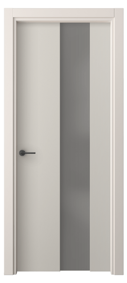 Межкомнатная дверь Freedom 4226 ПЭТ светло-серый Сатинированное серое стекло, триплекс, 8 мм Цена 42050 сом | Volhovec