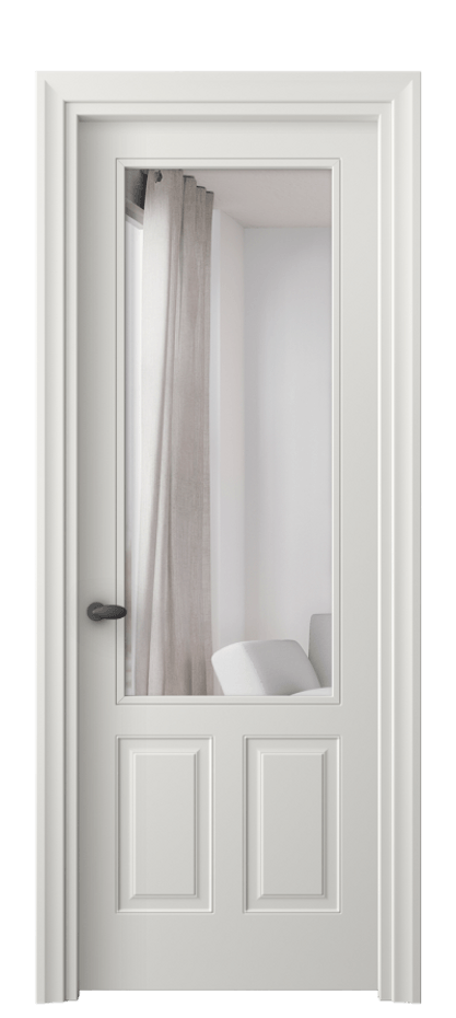 Межкомнатная дверь Esse 8522 Матовый серый Двустороннее зеркало, триплекс, 7 мм Цена 99150 сом | Volhovec