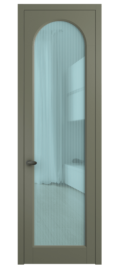 Дверь межкомнатная Палаццо 6804 Матовый оливковый тёмный Рифлёное голубое стекло "Moru", триплекс 0536 МОТ Цена 152920 сом Наличники уже входят в базовый комплект. Фабрика дверей Волховец 8 (800) 551 43 19 Межкомнатная дверь Палаццо 6804 Матовый оливковый тёмный Рифлёное голубое стекло "Moru", триплекс Цена 152920 сом | Volhovec