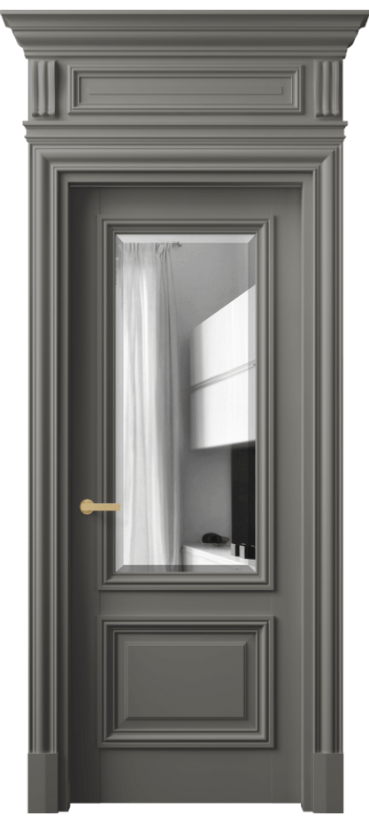 Дверь межкомнатная Антик 7302 Матовый классический серый Двустороннее зеркало с фацетом, триплекс КЭП + Объёмный фриз + Карниз МКЛС Цена 167309 ₽ Наличники уже входят в базовый комплект. Фабрика дверей Волховец 8 (800) 551 43 19 Межкомнатная дверь Антик 7302 Матовый классический серый Двустороннее зеркало с фацетом, триплекс Цена 167309 ₽ | Volhovec