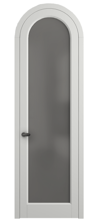 Межкомнатная дверь Палаццо 6814 Матовый светло-серый Сатинированное серое стекло, триплекс Цена 182230 сом | Volhovec