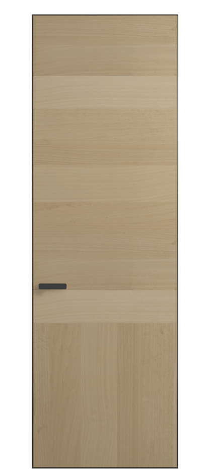 Дверь межкомнатная Rift АКП 0204 Эвкалипт бежевый матовый  Скрытый короб Черный Цена 136560 сом Наличники уже входят в базовый комплект. Фабрика дверей Волховец 8 (800) 551 43 19 Межкомнатная дверь Rift АКП 0204 Эвкалипт бежевый матовый  Цена 136560 сом | Volhovec