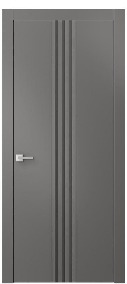 Межкомнатная дверь Линия 8042 Матовый классический серый  Цена 84160 сом | Volhovec