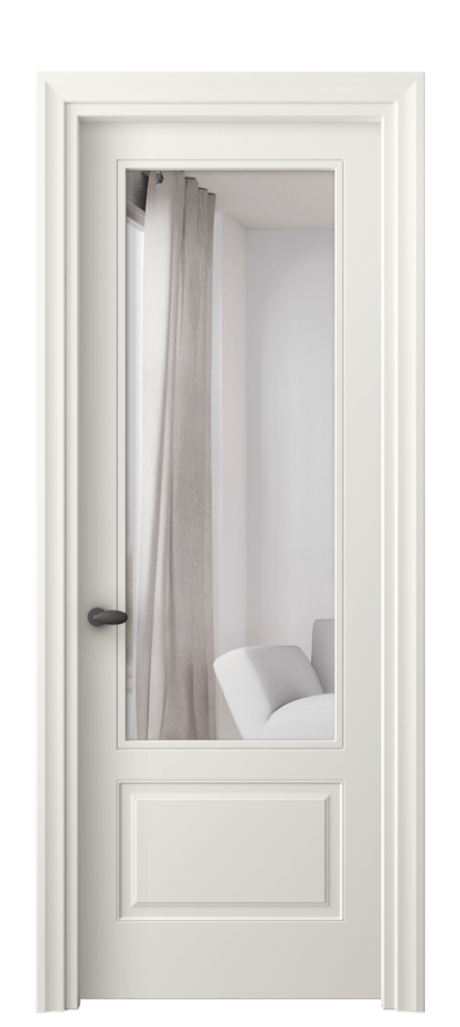 Межкомнатная дверь Esse 8542 Матовый жемчужный Двустороннее зеркало, триплекс Цена 105270 сом | Volhovec