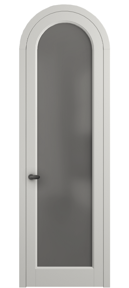Межкомнатная дверь Палаццо 6814 Матовый серый Сатинированное серое стекло, триплекс Цена 186740 сом | Volhovec