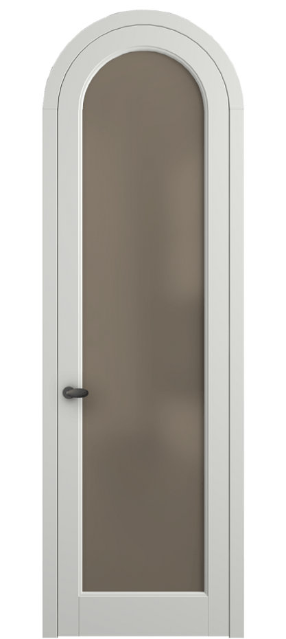 Межкомнатная дверь Палаццо 6814 Матовый светло-серый Сатинированное бронзовое стекло, триплекс Цена 182230 сом | Volhovec