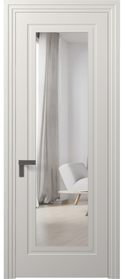 Дверь межкомнатная Rocca 8303 Матовый пудровый белый Двустороннее зеркало, триплекс Каскадный компланарный наличник МПБЛ Цена 103840 сом Наличники уже входят в базовый комплект. Фабрика дверей Волховец 8 (800) 551 43 19 Межкомнатная дверь Rocca 8303 Матовый пудровый белый Двустороннее зеркало, триплекс Цена 103840 сом | Volhovec