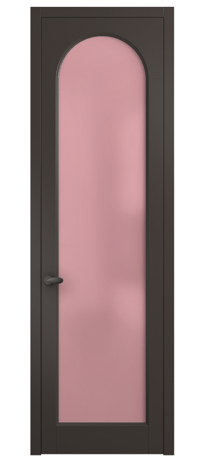 Дверь межкомнатная Палаццо 6804 Матовый антрацит Сатинированное розовое стекло, триплекс 0536 МАН Цена 141270 сом Наличники уже входят в базовый комплект. Фабрика дверей Волховец 8 (800) 551 43 19 Межкомнатная дверь Палаццо 6804 Матовый антрацит Сатинированное розовое стекло, триплекс Цена 141270 сом | Volhovec