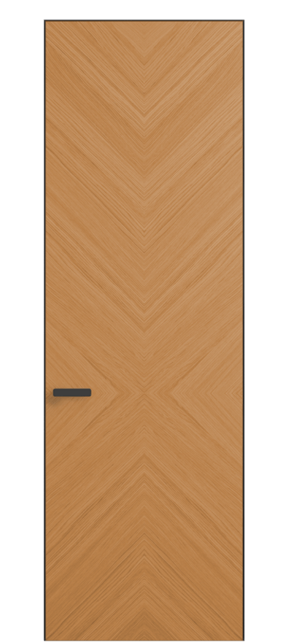 Дверь межкомнатная Rift АКП 0205 Дуб миндальный матовый рифт  Скрытый короб Черный Цена 137720 сом Наличники уже входят в базовый комплект. Фабрика дверей Волховец 8 (800) 551 43 19 Межкомнатная дверь Rift АКП 0205 Дуб миндальный матовый рифт  Цена 137720 сом | Volhovec