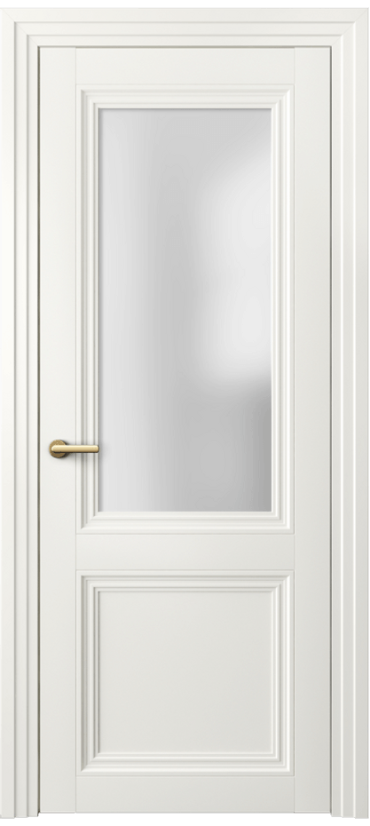 Межкомнатная дверь Centro 2524 Матовый жемчужный Сатинированное стекло Цена 2920 AZE | Volhovec