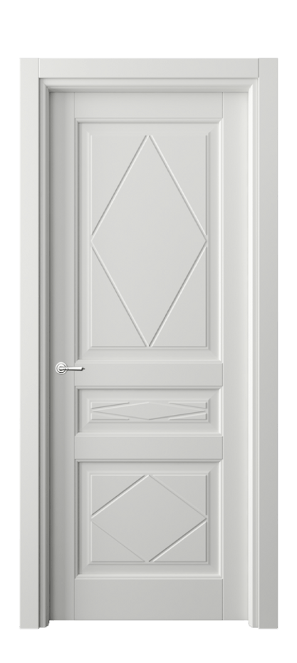 Межкомнатная дверь Тоскана Ромбо 6345 Матовый светло-серый  Цена 151710 сом | Volhovec