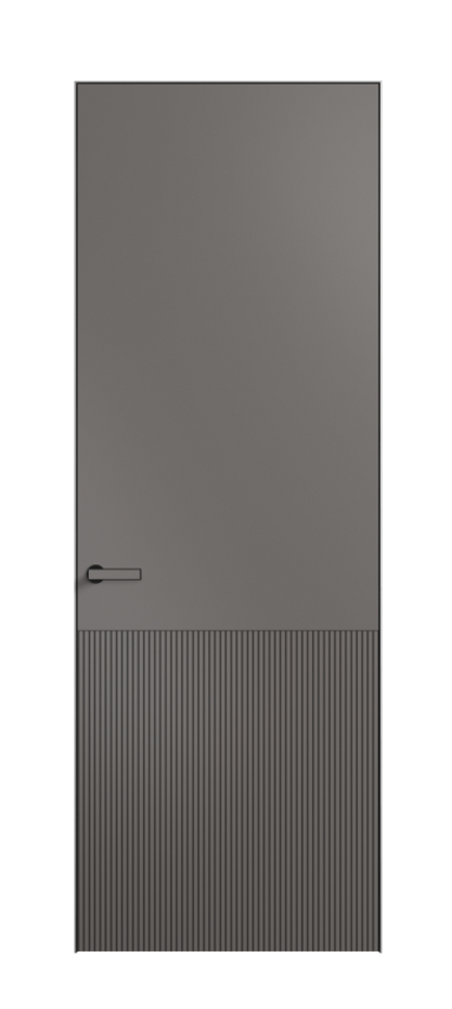 Межкомнатная дверь Velvet 8204 Матовый классический серый. Цена 94600  | Volhovec