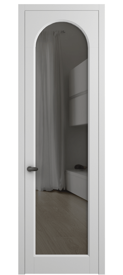 Дверь межкомнатная Палаццо 6804 Матовый белоснежный Прозрачное серое стекло, триплекс 0536 МБЛ Цена 141270 сом Наличники уже входят в базовый комплект. Фабрика дверей Волховец 8 (800) 551 43 19 Межкомнатная дверь Палаццо 6804 Матовый белоснежный Прозрачное серое стекло, триплекс Цена 141270 сом | Volhovec