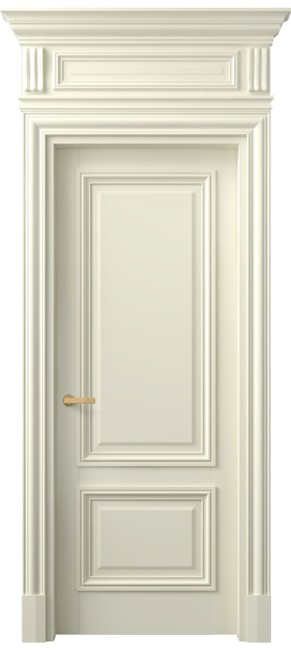 Межкомнатная дверь Антик 7303 Матовый молочно-белый  Цена 238940 сом | Volhovec