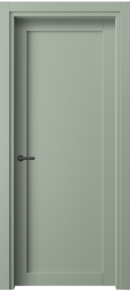 Межкомнатная дверь Нео 2101 ПЭТ светло-оливковый  Цена 35630 сом | Volhovec