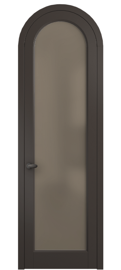 Межкомнатная дверь Палаццо 6814 Матовый антрацит Сатинированное бронзовое стекло, триплекс Цена 182230 сом | Volhovec